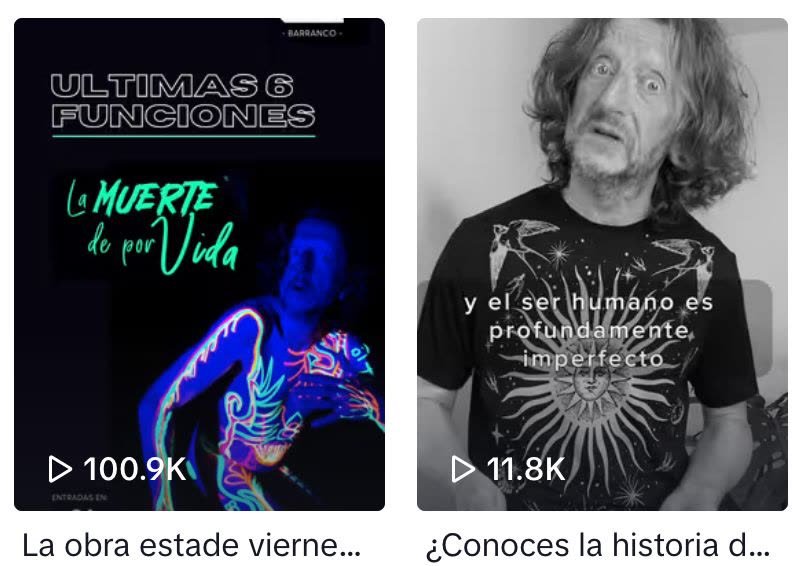 Videos de TikTok de François con 100.9K y 11.8K vistas